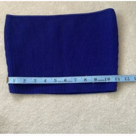 Babaton Cobalt Sculpt Knit Tube Top - Picture 7 of 9